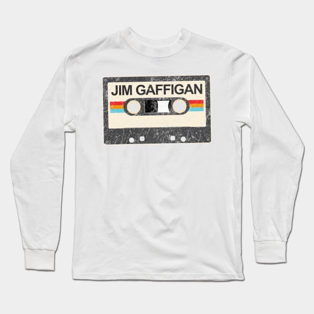 Jim Gaffigan Long Sleeve T-Shirt by kurniamarga.artisticcolorful